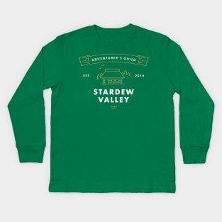 Stardew Valley Adventurer's Guild Kids Long Sleeve T-Shirt